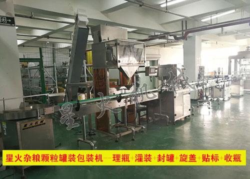 雜糧顆粒罐裝包裝機(jī)/全自動(dòng)雜糧顆粒罐裝包裝機(jī)