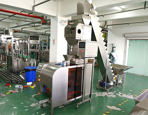 全自動(dòng)顆粒包裝機(jī)設(shè)備展示