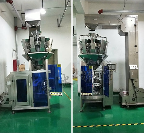 大顆粒肉丸包裝機(jī)設(shè)備展示