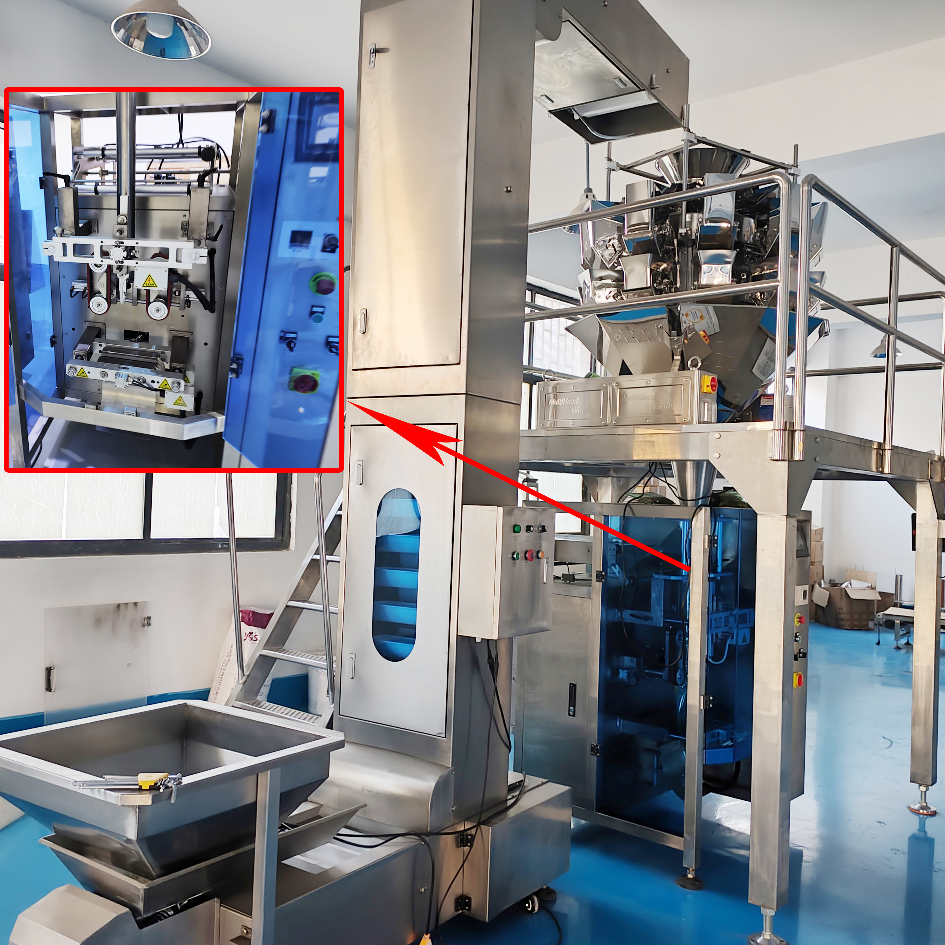 星火全自動(dòng)顆粒包裝機(jī)設(shè)備展示